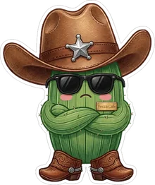 El cactus de VECCA cruzado de brazos porque ya cerramos